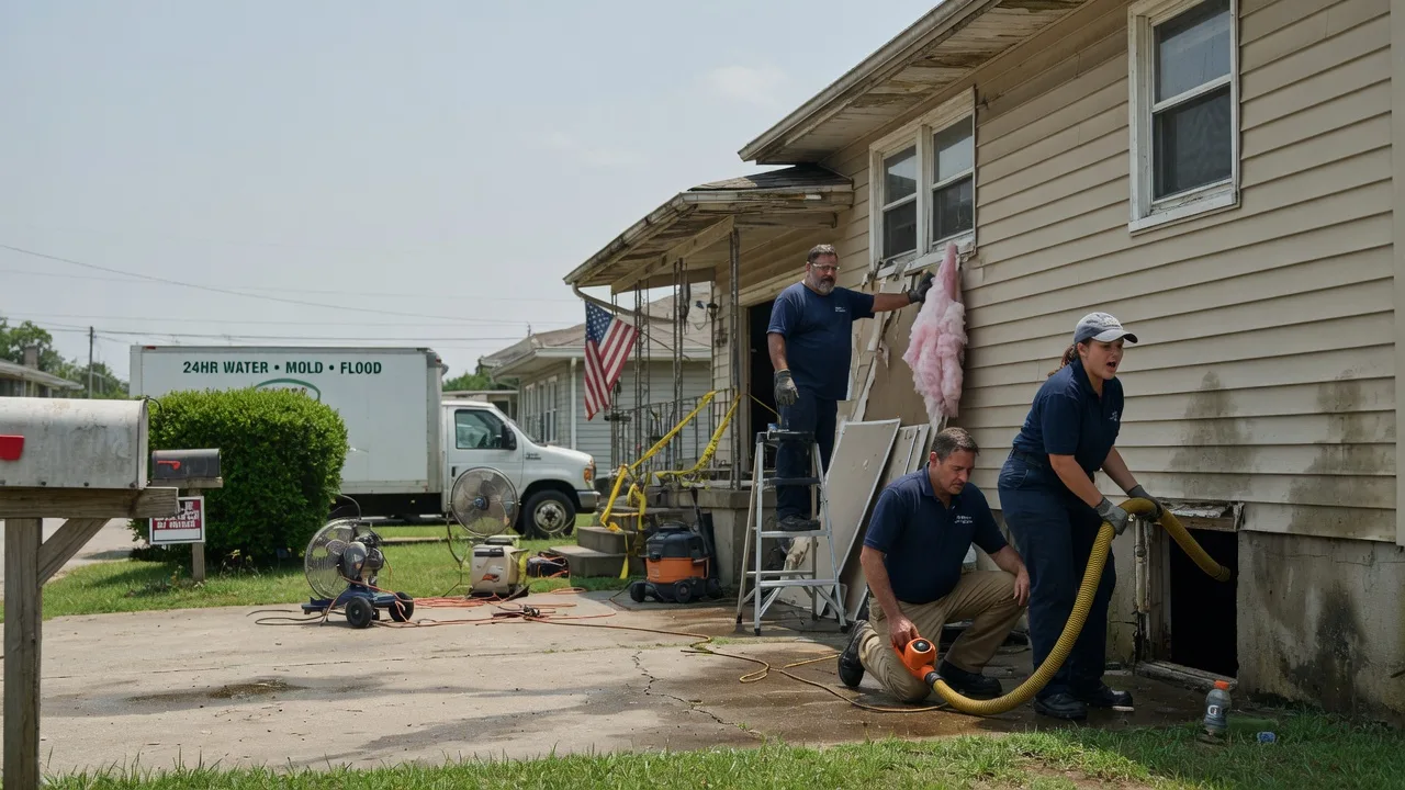 Water Damage Repair in Mustang, OK near me